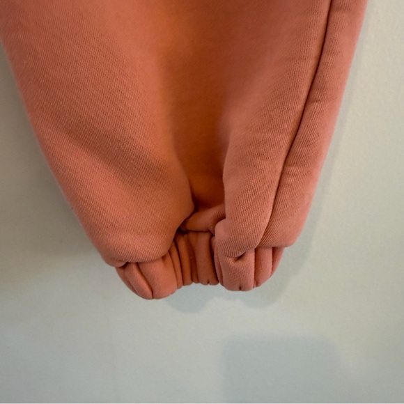 Comfrt Pastel Jogger Sweatpants with Elastic Waist Color Creamsicle Size XS - Picture 4 of 6